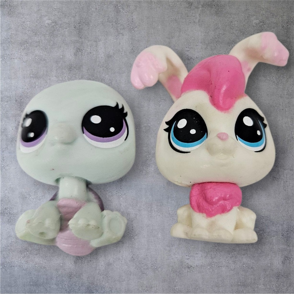 Littlest Pet Shop Mini LPS Figures Lot of 8 Toy Collection Cute Animals A103 - Picture 9 of 11